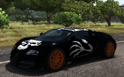 Bugatti Veyron Super Sport(skeleton)